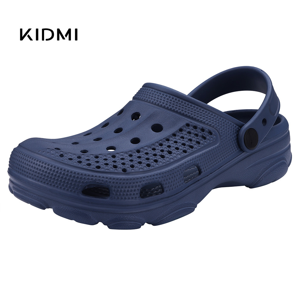 Fashion Men Clogs Slippers Summer Clogs Slippers Outdoor Breathable Beach Slippers Soft Men Garden S