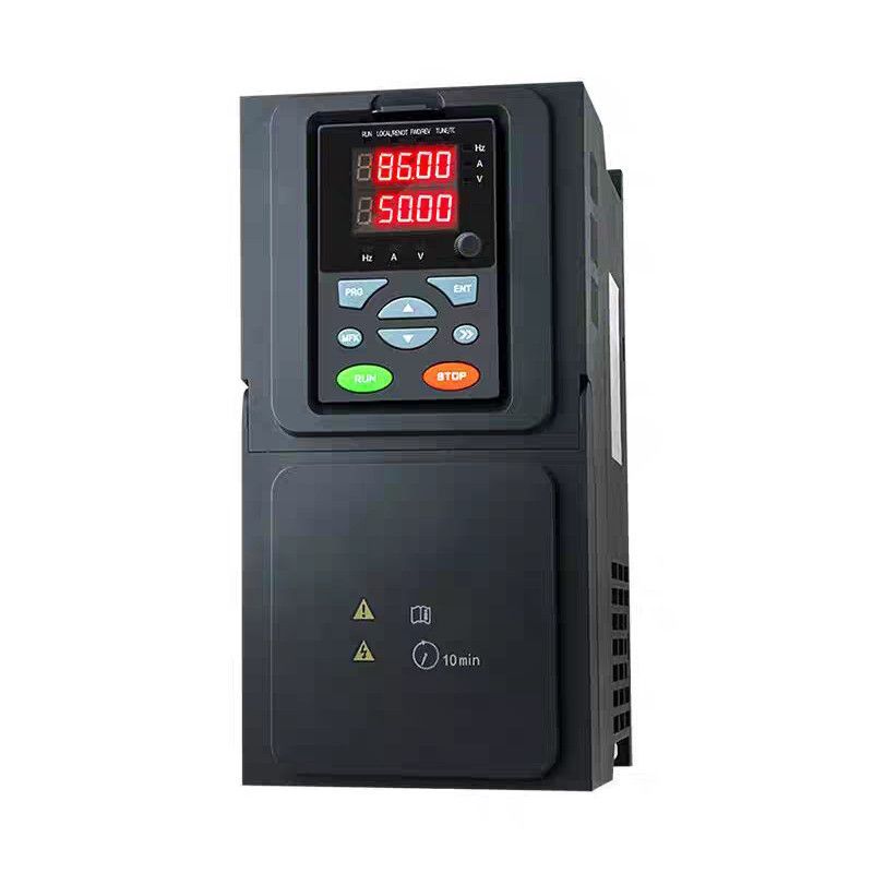 ☽☾ อินเวอร์เตอร์ไฟฟ้า 3เฟส 380V ขนาดใหญ่ 11-37-15-7.5KW 220V ปรับความเร็วปั๊มน้ำและพัดลม
