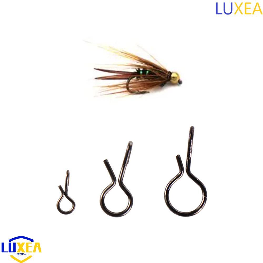 หรูหรา Fly Fishing Snap, Connect Quick Change Fish Quick Change Connector, 50 ชิ้น/ถุงเหล็กคาร์บอนสู