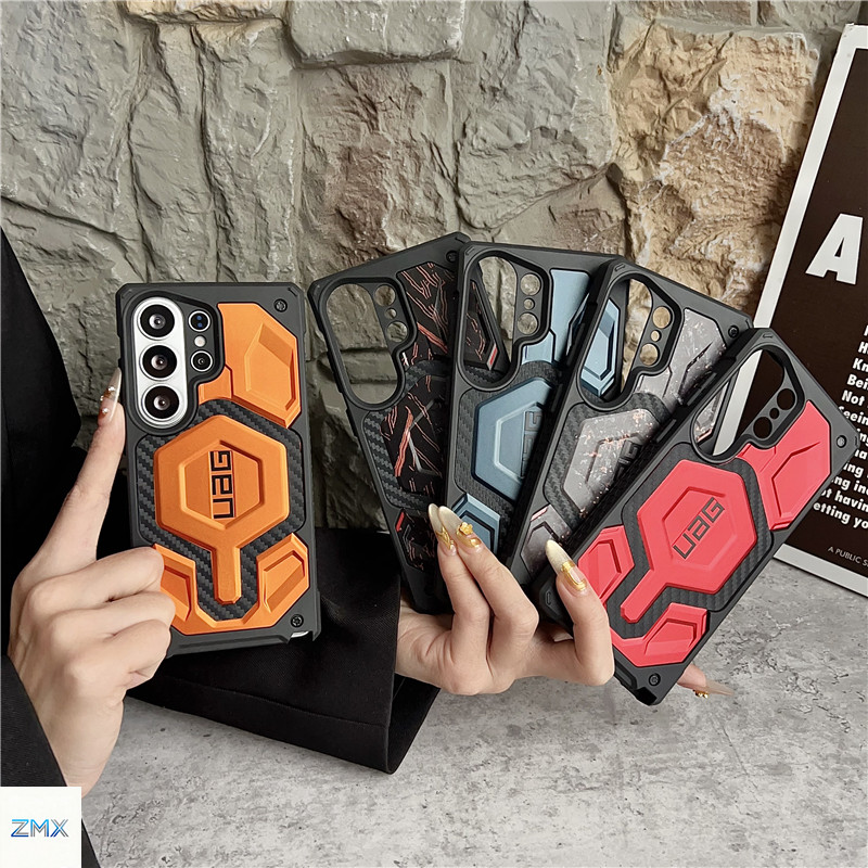 UAG เคสแม่เหล็กคาร์บอนไฟเบอร์สําหรับ Samsung Galaxy S26 Ultra / S26+ / S26 Edge การชาร์จแบบไร้สายที่