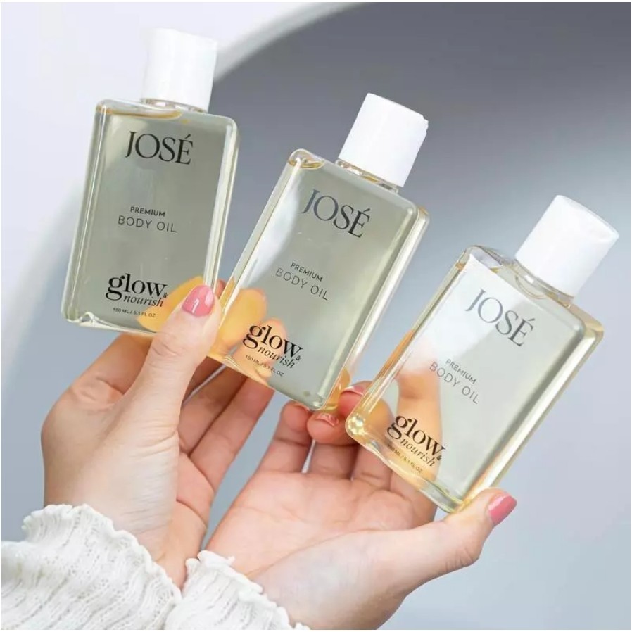 จัดส่งในวันเดียวกัน JOSE PREMIUM BODY OIL โจเซ่ พรีเมียม บอดี้ ออยล์ ขนาด 150 ML.