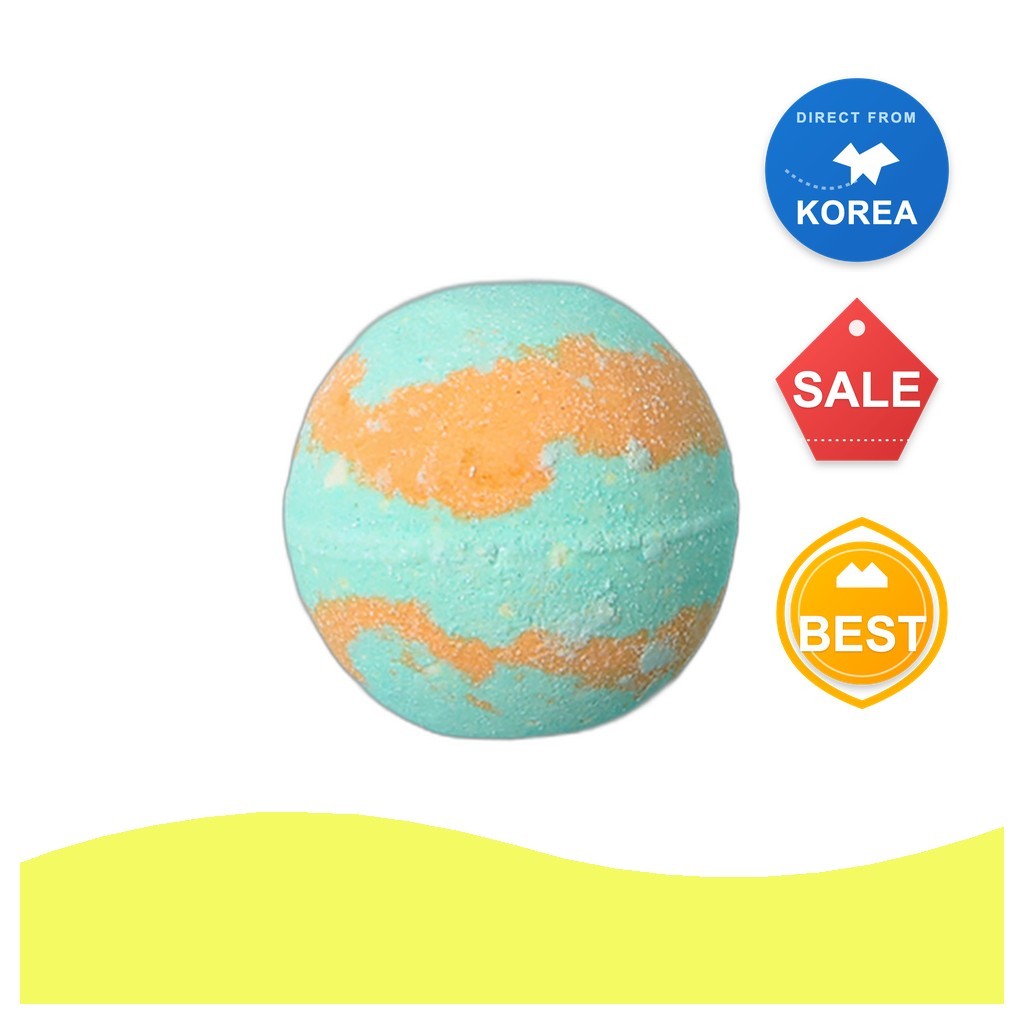 [daiso] Bubble Bath Bomb (White Jasmine Mint), 150g, 1pc / Korean Bubble Bath / Fizzy Relaxation by 