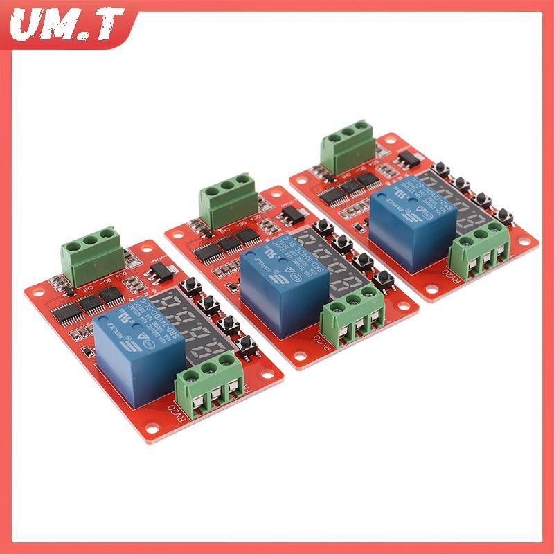 UM.T FRM01 DC 5/12/24V 1 ช่องโมดูลรีเลย์มัลติฟังก์ชั่น Loop Delay Timer Switch null