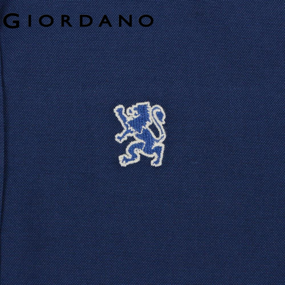 GIORDANO قميص أكسفورد أطفال Lion — صورة 4