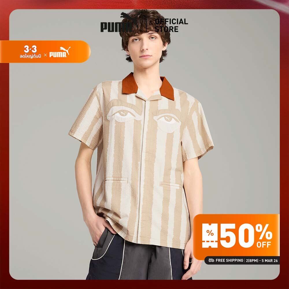 PUMA PRIME/SELECT - เสื้อเชิ้ต PUMA x KIDSUPER สีขาว - 62951187