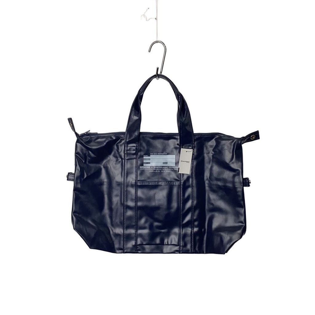 Yoshida Tote Bag Purse DASH! COLLECTION TARPAULIN pvc NVY Direct from Japan Secondhand