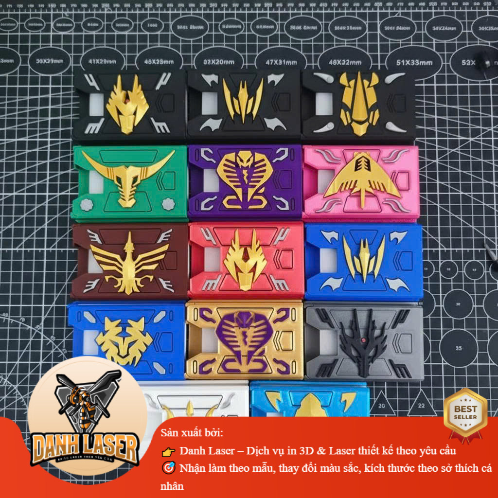 [3D PRINT] Advent Deck Card Case - Kamen Rider Ryuki - อุปกรณ์เสริมคอสเพลย์และจอแสดงผล
