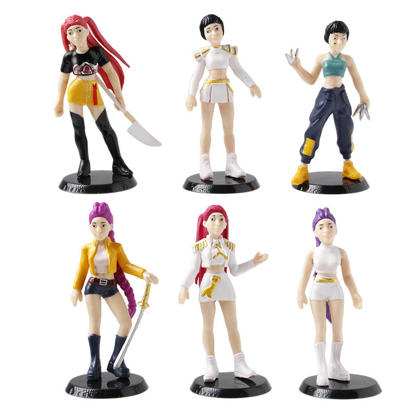 สินค้าใหม่รุ่น Q Demon Hunter อะคริลิค K-Pop อะนิเมะ Merchandise เดสก์ท็อป Humanoid ขาตั้งเครื่องประ