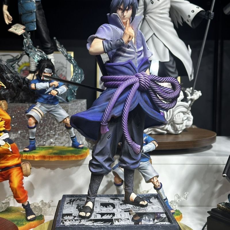 Naruto Uchiha Sasuke Nirvana Exclusive Limited อะนิเมะอินเทรนด์เล่น Merchandise GK รูป