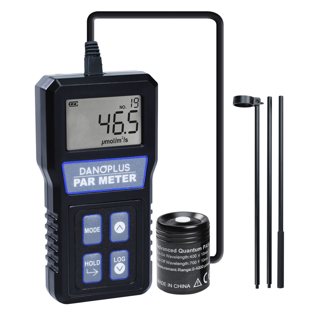 คุณภาพสูงคุณภาพสูง Digital Full Spectrum Quantum Meter คุณภาพสูง 400 ถึง 700nm IP68 เซ็นเซอร์กันน้ํา