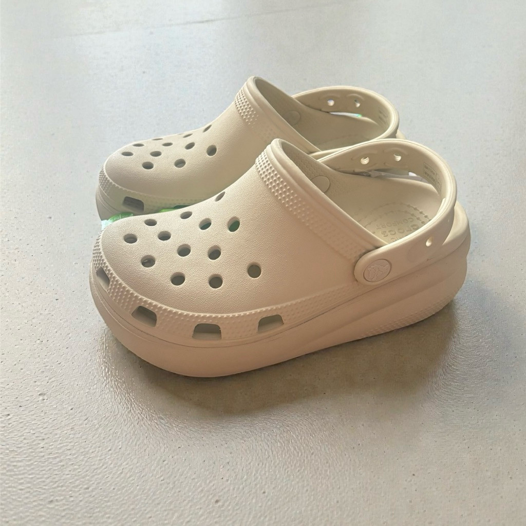 CRO รองเท้าแตะเด็กเสริมส้น รัดส้นแบบสวม เด็กผู้หญิง
