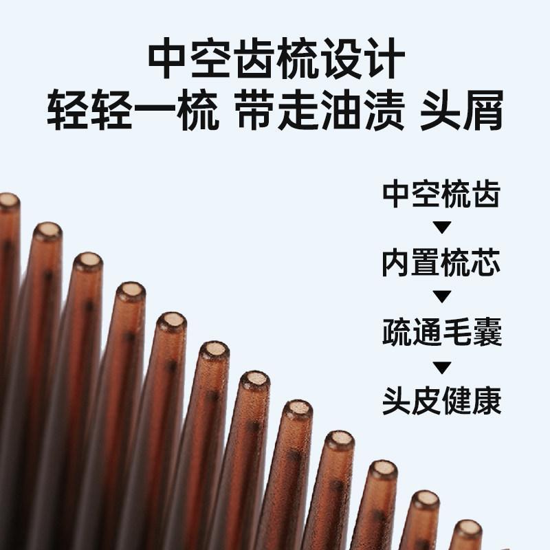 GRAREY GRAREY GRAREY ENERGY COMB Scalp Hollow COMB รุ่นที่สี่ล้างถุงลมนิรภัยนวดทําความสะอาด COMB รัง