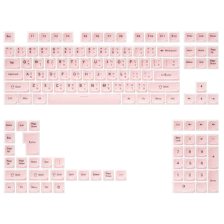 Thai Language ภาษาไทยคริสตัลเยลลี่ ซีเอสเอ แป้นพิมพ์เครื่องกลปุ่มกดแกะสลักและด้านข้างสลักพีซีสองสีฉีดขึ้นรูปขนาดเล็กเต็มชุด