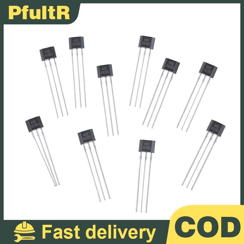 Null 10 ชิ้น Hall องค์ประกอบ 49E OH49E SS49E linear Sensor Hall sensor null