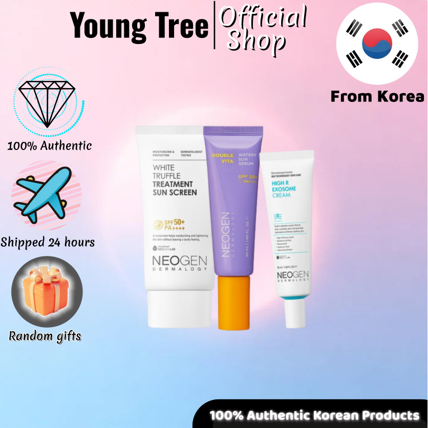 [NEOGEN DERMALOGY] Double Vita Watery Sun Serum 50ml/High R Exosome Cream 40ml/White Truffle Tone-Up