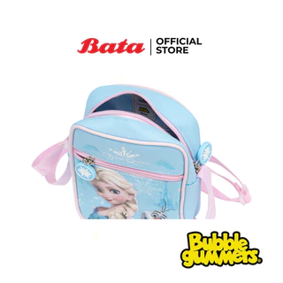 Bata บาจา กระเป๋าสะพายข้าง แฟชั่น ลายเจ้าหญิงโฟรเซ่น สำหรับเด็กผู้หญิง รุ่น FROZENS26-4 สีฟ้า 9269012