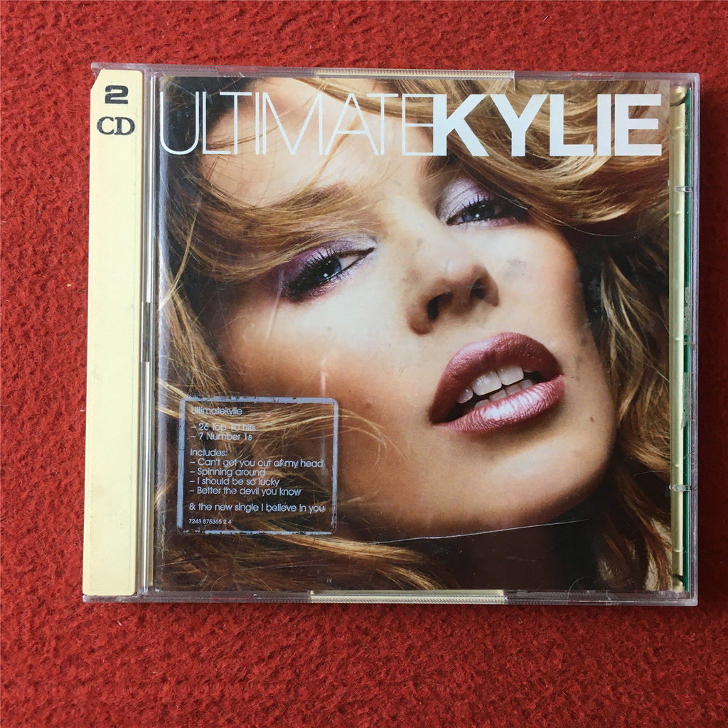 Kylie Ultimate Kylie (ไม่มีการปิดผนึก) 2CD qian8
