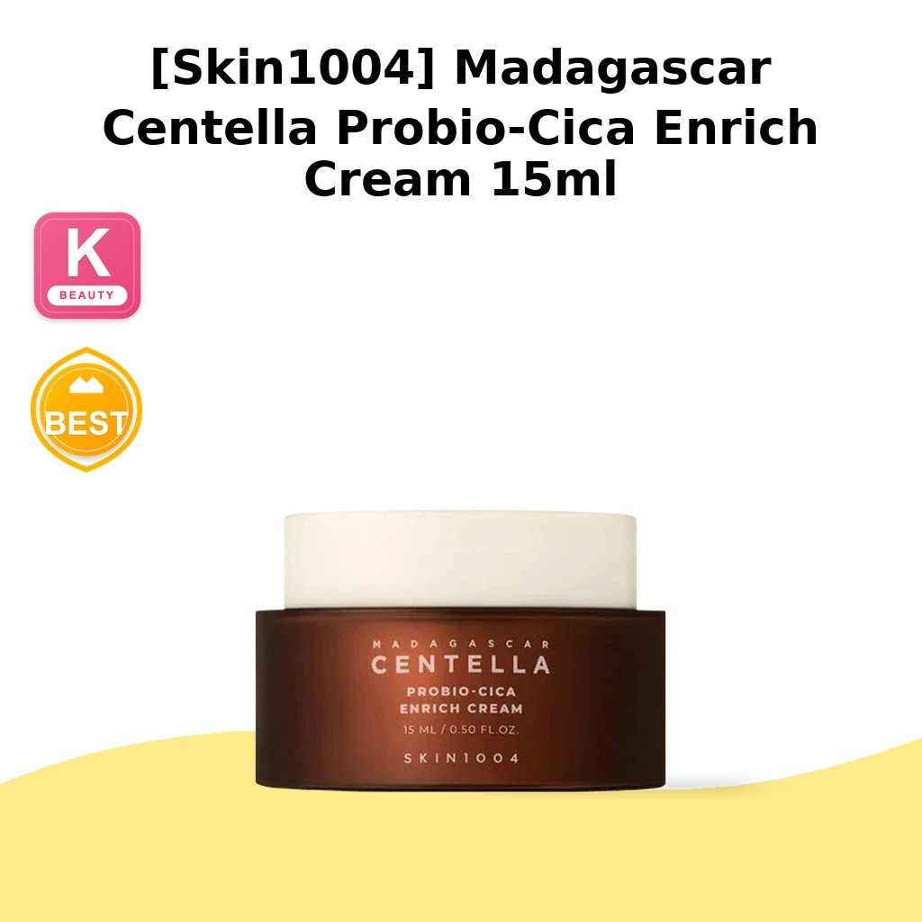 [Skin1004] Madagascar Centella Probio-Cica Enrich Cream 15ml / ครีมเกาหลี / Cica Enrich Formula by O