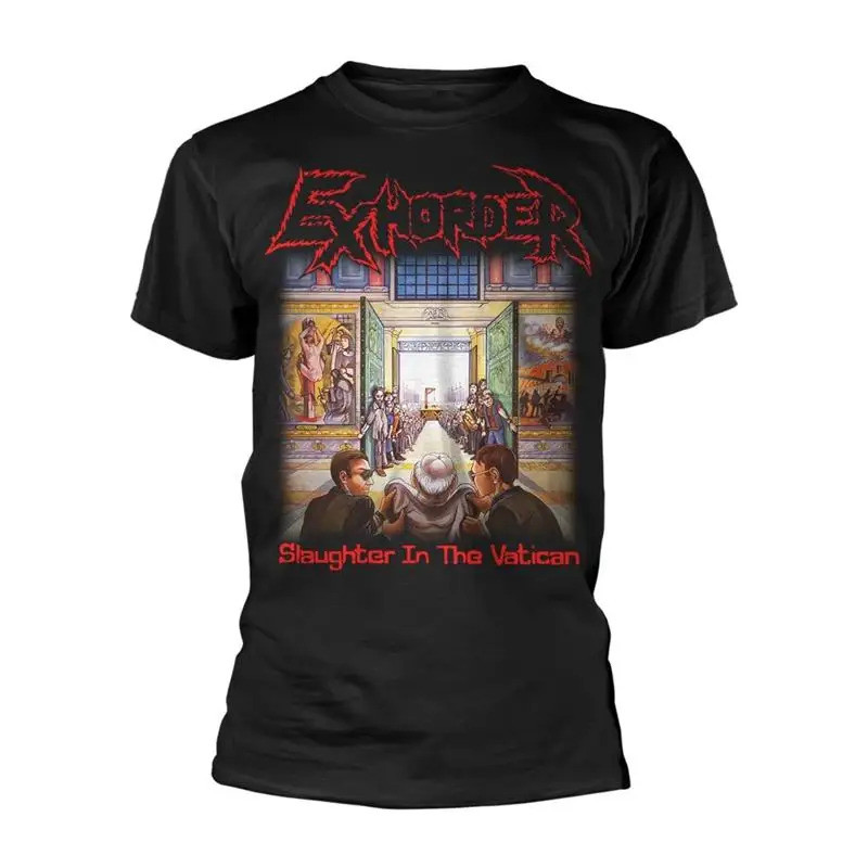 เสื้อยืด Exhorder 'Slaughter In The Vatican' ใหม่