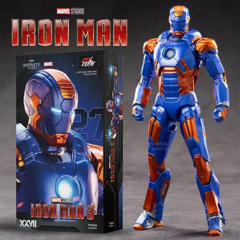 NewZD ของเล่น MK27 MK28 MK14 MK41 Disco Iron Man Action Figure ของเล่นสะสมพร้อมอุปกรณ์เสริมหลายไอเดี