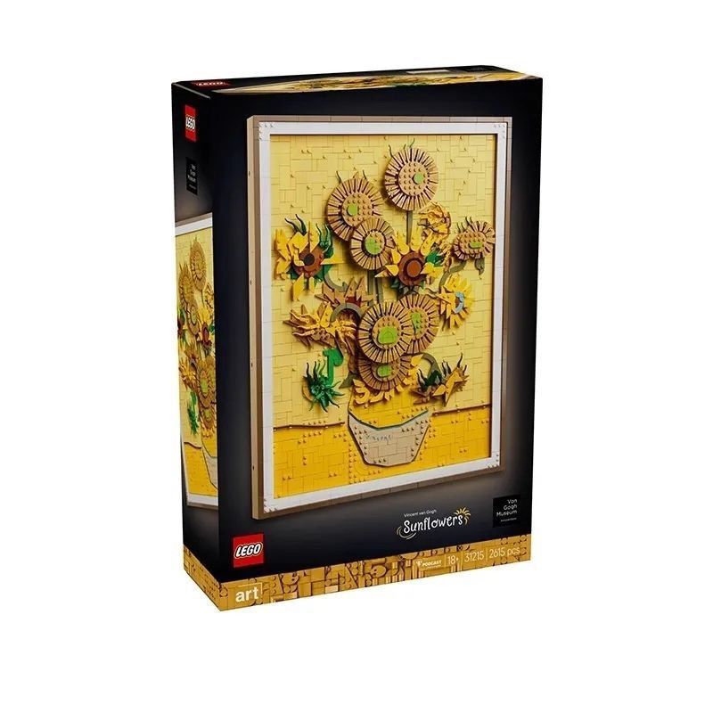 [Lego 3315] Vincent Van Gogh ดอกทานตะวัน Pixel Painting Art Life Matching 31215 Lego
