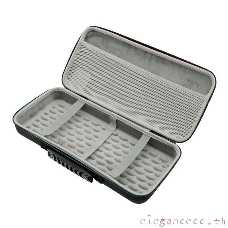 ELEGAN เคส EVA กันกระแทกสําหรับ KZZI K75 75% กระเป๋าเก็บคีย์บอร์ดเข็มขัดด้านใน