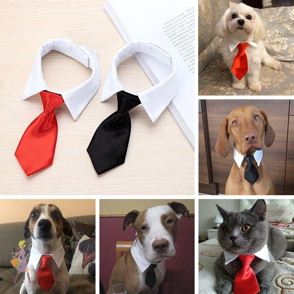 YGBG เนคไทอย่างเป็นทางการแฟชั่นน่ารักสบาย Tuxedo Bow Ties อุปกรณ์เสริมสําหรับสัตว์เลี้ยง