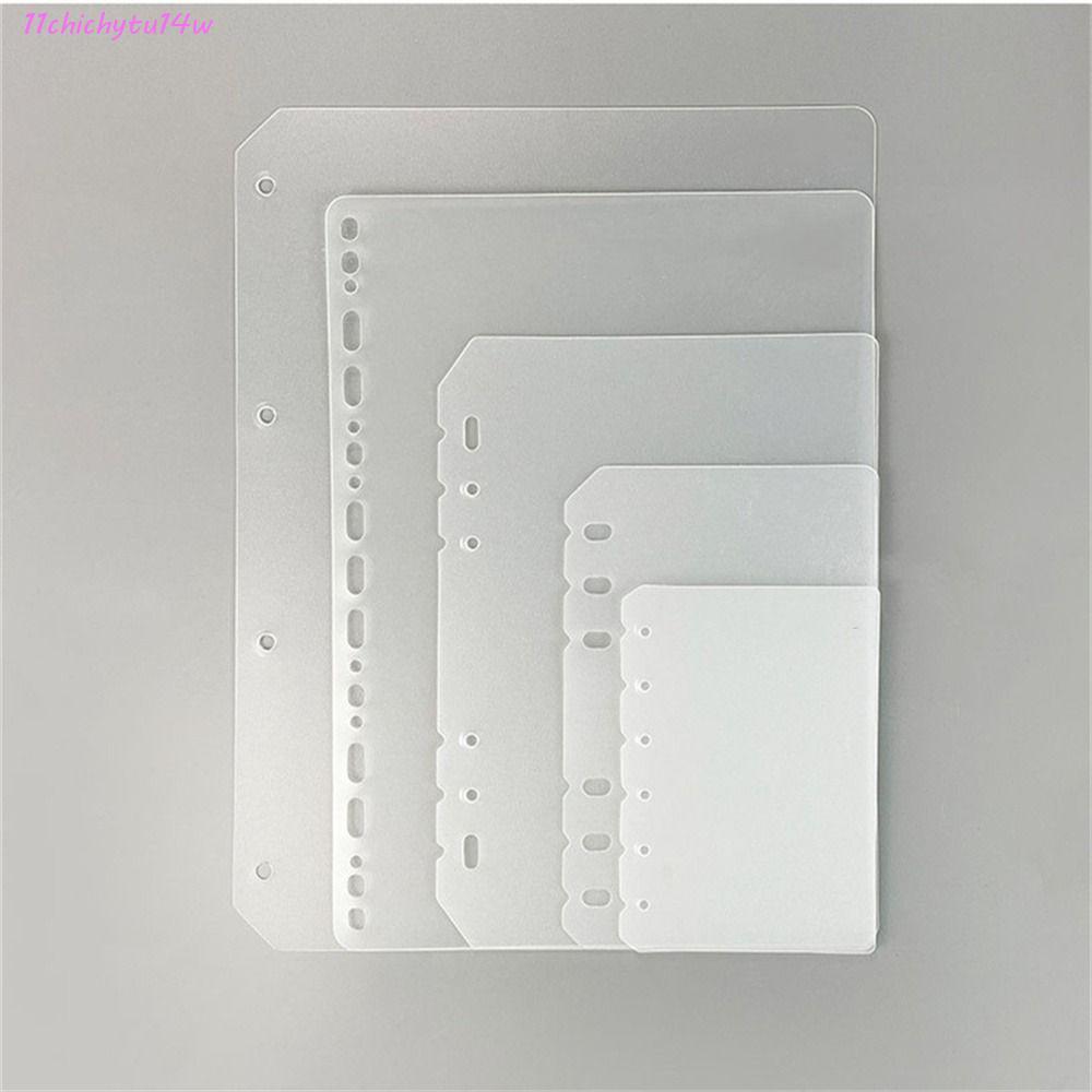 CHICHYTU14W Loose-leaf Divider Notebook Accessories Agenda Universal A5 A6 A7 B5 A4 กระดาษด้านในนักเ