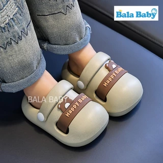 รองเท้าแตะเด็ก รองเท้าหัวโต ลายหมี Happy Baby น่ารัก ใส่สบาย กันลื่น น้ำหนักเบา ใส่ได้ทั้งเด็กชายเด็กหญิง DDX68