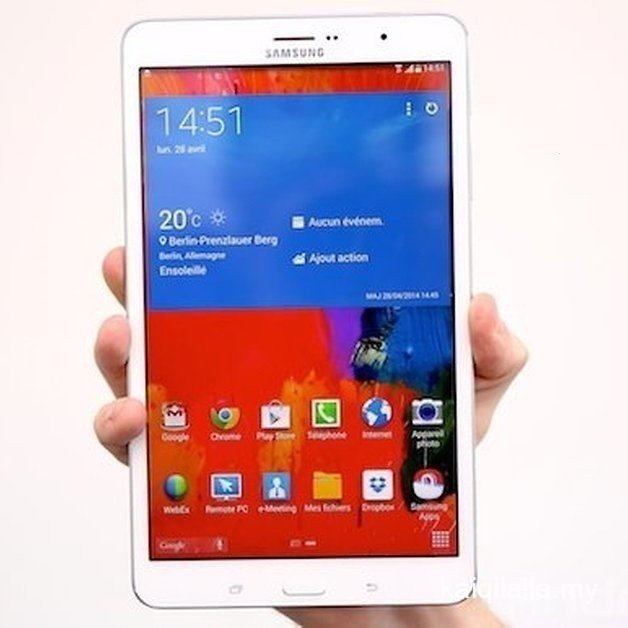 (Android UP TO 11.0 )แท็บเล็ต Samsung Tab Pro 8.4" (SM-T320) / Fast Processor / Deal / 100% Good Con