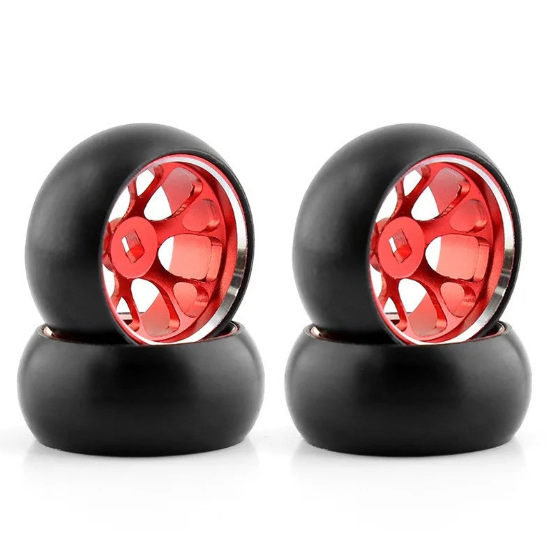 25*11 มม.ขอบล้อโลหะ Drift ยางรถยนต์สําหรับ 1/28 Wltoys K979 K989 284131 Kyosho MINI-Z MINI-D RC Drif