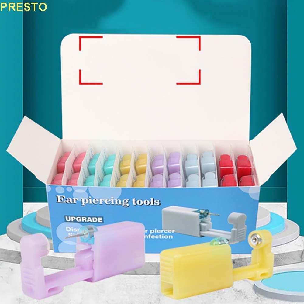 PRESTO Helix Piercing Set กับหัวตอกสำหรับใบvido และกระดูกอ่อน ทำจากสเตลท์ ใช้งานได้ทั้งที่ใบvido และ