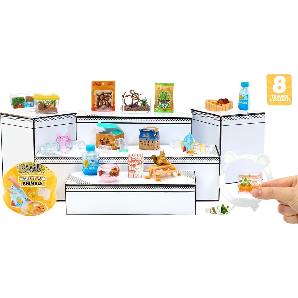 Miniverse Series 2 Replica Animals DIY Craft Collectible