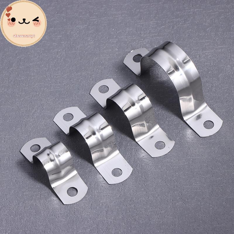Chee สแตนเลส U-Shaped Tube Clamp อานโลหะ Tube Clamp U Conduit Braet สําหรับการใช้งานสําหรับงานหนัก E