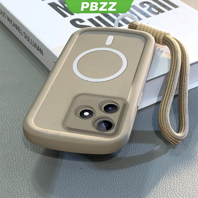 PBZZ สําหรับRealme note 70 60 50 60X c53 c51 c63 c61 c67 c65 เคสโทรศัพท์Softcaseกันกระแทกออกแบบใหม่ความงามไร้สายแม่เหล็กสิ่งที่แนบมาสีดําJDTGSBS02