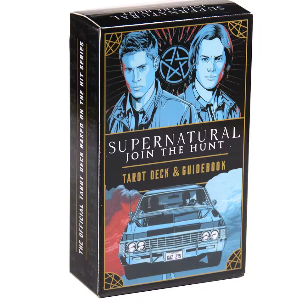 SUPERNATURAL: JOIN THE HUNT – TV Series – TAROT CARD DECK – 78 ใบ ใหม่ – Wicca