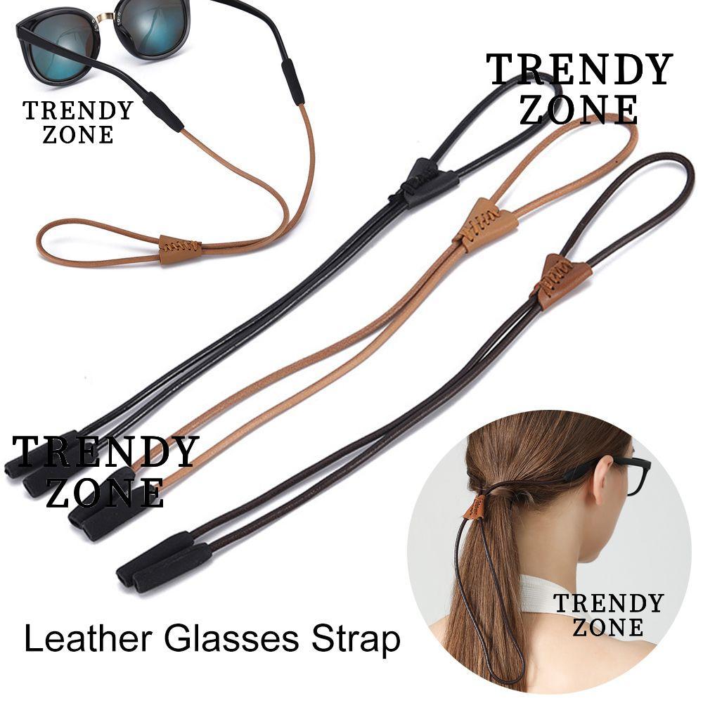 TRENDYZONE ปรับแว่นตาเชือกกีฬาคอสาย Anti Lost แว่นตากันแดดโซ่