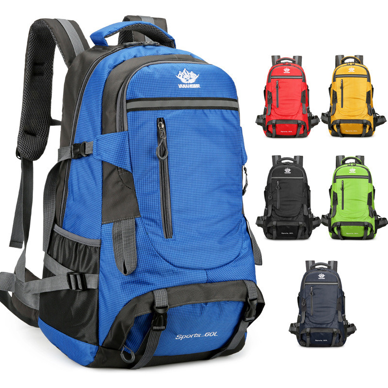 Large-capacity backpack for men for hiking and mountaineering60L Backpack travel bag for women, outd