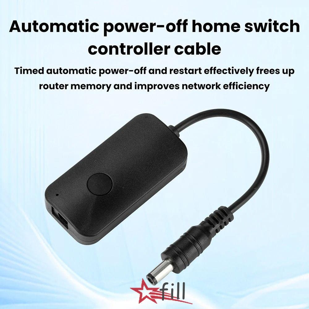 FILL WiFi Timer, Adjustable Automatic Restart Router Rebooter, Plug and Play Universal 24/48//72 ชั่
