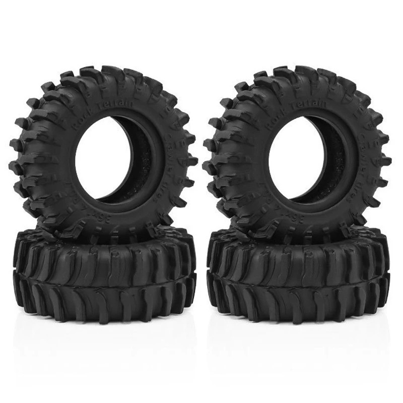 SCX30 0.7 นิ้วยางยางล้อ Tyre สําหรับ 1/30 RC Crawler รถ SCX30 Ascent-32 อะไหล่อัพเกรดอุปกรณ์เสริม