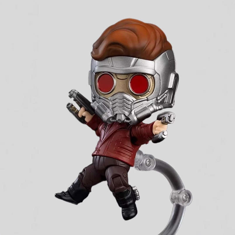 ♑ของขวัญ Nendoroid เวอร์ชัน Q ของ Avengers 1426D3 Star Lord Q♑1426 Star Lord Movable Face Change เคร
