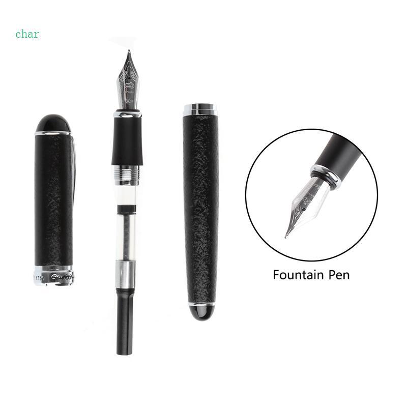 Char JINHAO X750 Medium Nib Fountain Pen อุปกรณ์เครื่องเขียนเครื่องมือเขียน
