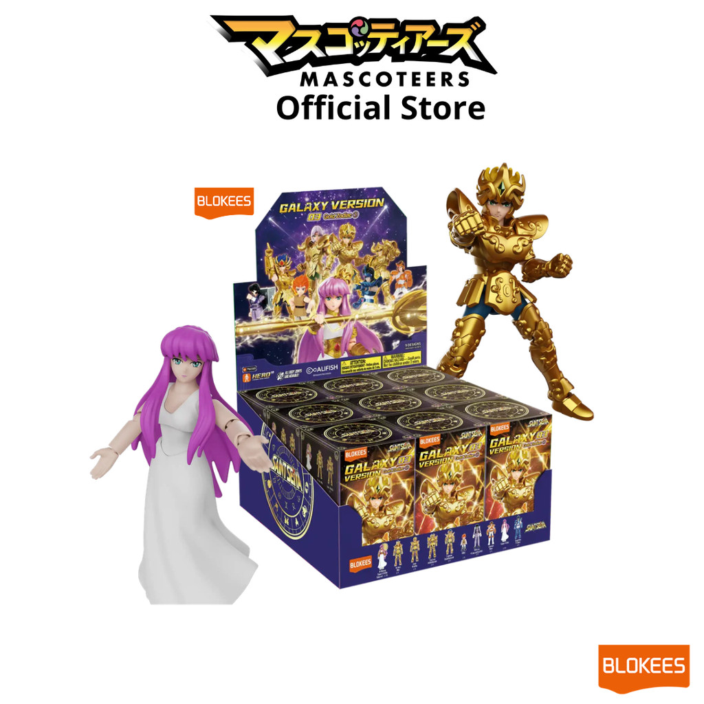 Blokees กล่องสุ่ม(เดี่ยว) - Saint Seiya 75033 - Galaxy Version 03 - Gold Zodiac 1 ของแท้ นำเข้า 100%