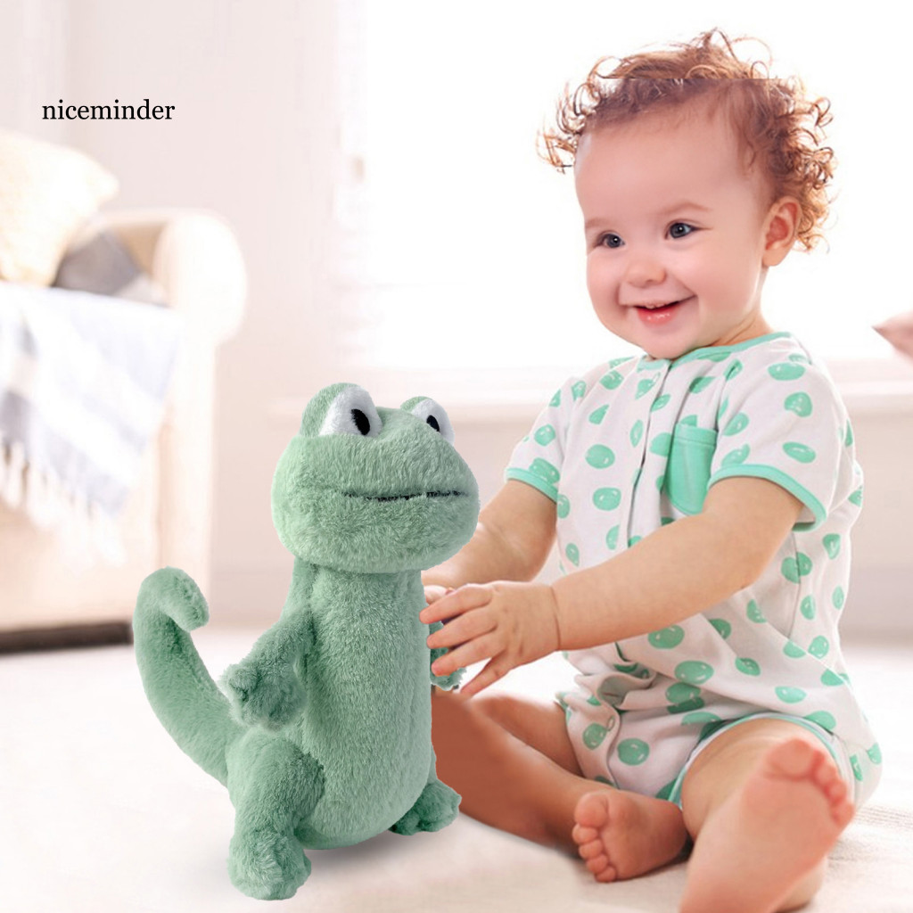 ยืน Lizard Plushie Plushie ของเล่น Lizard สีเขียวของเล่น – นุ่ม Huggable ยืนตุ๊กตา Plushie สมจริงตุ๊