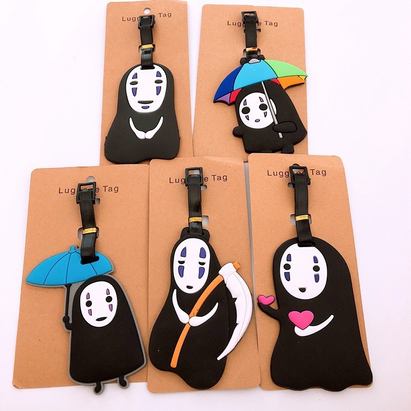 Spirited Away Black Briquettes Jiji Cat ป้ายห้อยกระเป๋าเดินทาง KBRH