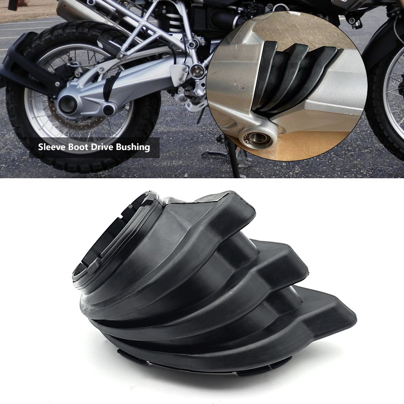 O-สําหรับ BMW R1200GS/R1200RT/R nineT HP2 เกียร์เพลา Boot - ไดรฟ์เพลาฝุ่นยางธรรมชาติ & PA6 สีดํา OEM