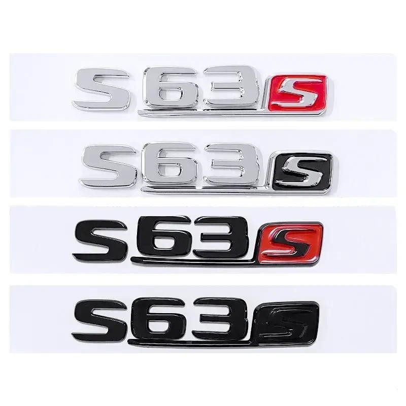 C63S S63S E63S GLC63S GLE63S CLA63S โลโก้สติกเกอร์รถสําหรับ Mercedes Benz C-class E-class S-class ด้