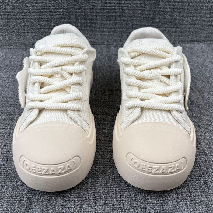 Off-white thick-soled board shoes tide big head shoes genuine broken size men's and women's missing 