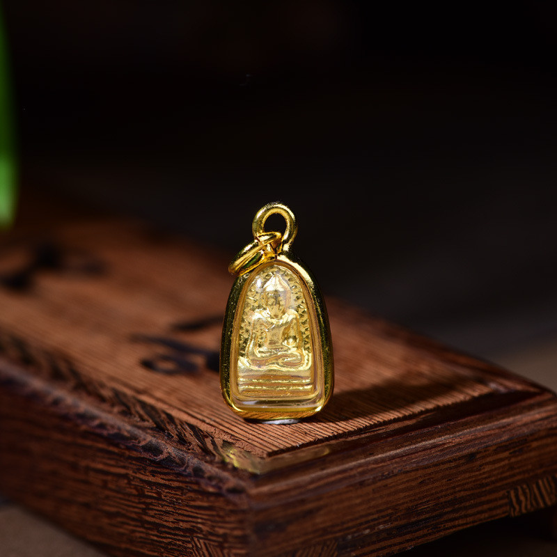 T Thailand Buddha Amulet Solton Temple Solton Buddha Pendant Unisex C8H