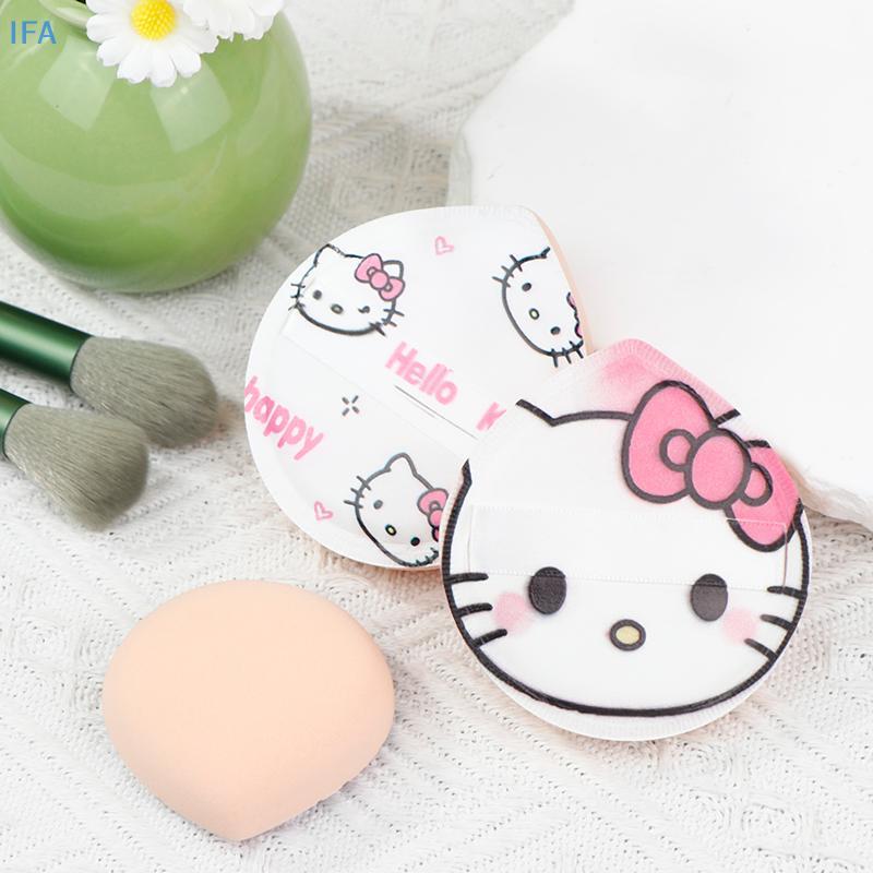 IFA Sanrio แต่งหน้าฟองน้ําพัฟ Hello Kitty แต่งหน้าคอนซีลเลอร์ Super Soft Elastic Cotton Face Base Ma